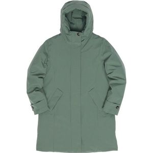 Mazine Womens Functional Padded Parka Lange jas (Dames |turkoois |waterdicht)