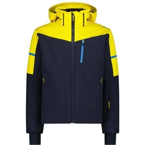 CMP Jacket with Zip Hood Regenjas (Heren |blauw |waterdicht)