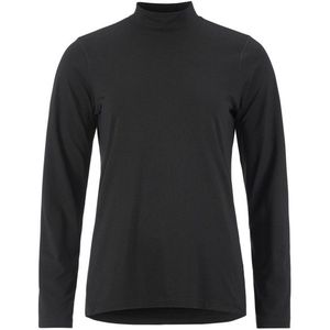 Craft Womens Flow MN L/S Sportshirt (Dames |zwart)