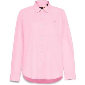 Timberland - TB0A4153A941 - Oxford Overhemd - Wit - Lange Mouwen - Casual - Katoen