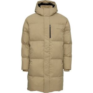 Mazine Moose Puffer Coat Lange jas (beige)