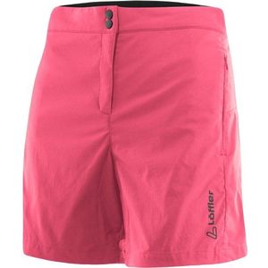 Löffler Womens Bike Shorts X-Short-E CSL Fietsbroek (Dames |roze)