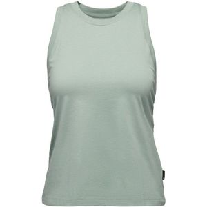 Black Diamond Womens Project Muscle Tank Tanktop (Dames |grijs/turkoois)