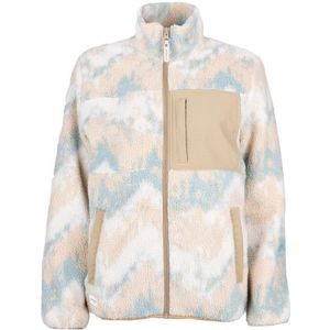 Iriedaily - Arkta - Fleece Jas - Beige - Halve Rits