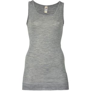 Engel - Ärmellos - Long-Shirt - Grijs - 70% Wol, 30% Zijde