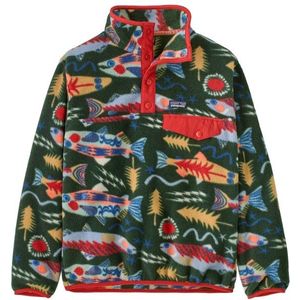 Patagonia Boys Lightweight Synchilla Snap-T Pullover Fleecetrui (Kinderen |meerkleurig)