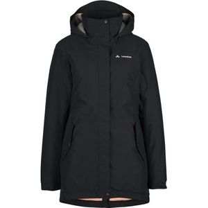 Vaude Womens Pellice Wool Parka (Dames |zwart |waterdicht)