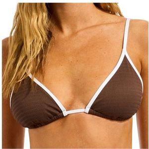 Seafolly Womens Beach Bound Slide Tri Bikinitop (Dames |oranje)