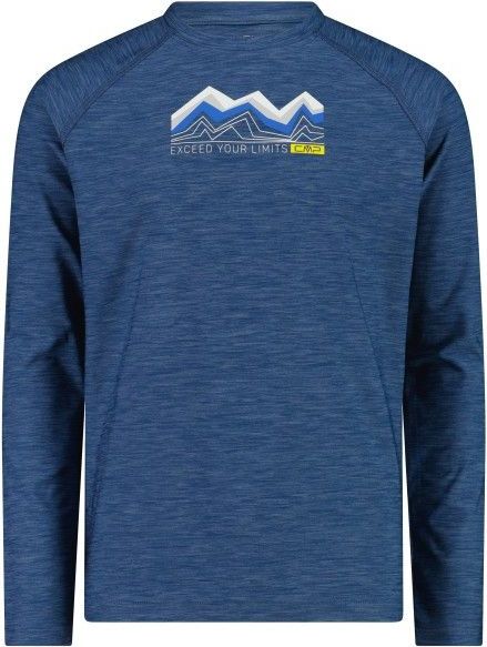 CMP - Jersey T-Shirt L/S - Blauw - Longsleeve