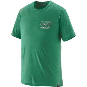 Patagonia Cap Cool Merino Graphic Shirt Merinoshirt (Heren |groen)