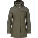 Vaude Womens Skomer Winter Parka II Parka (Dames |olijfgroen |waterdicht)