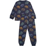 Minymo - Kids Pyjamas L/S Set AOP No 134063 - Pyjama - Blauw