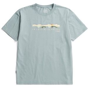 NIKIN Treeshirt Mountain Panorama T-shirt (Heren |grijs)