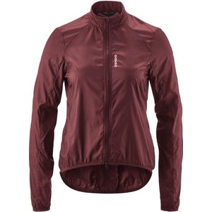Dames - Fietsjas - Roodbruin - 100% Polyester