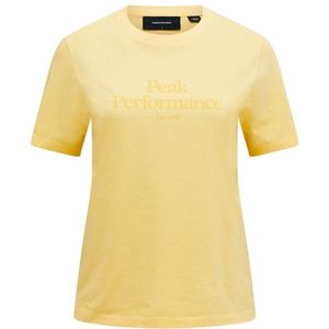Peak Performance Womens Original Tee T-shirt (Dames |beige)