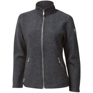 Ivanhoe of Sweden Womens Bella Full Zip Wollen vest (Dames |grijs)