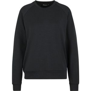 Heber Peak Womens MerinoBlend SaplingHe II Crew Trui (Dames |zwart)