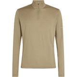 Icebreaker - 200 Merinofine Ace L/S Half Zip - Merino-ondergoed - Beige