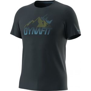 Dynafit Transalper Graphic S/S Tee Sportshirt (Heren |zwart)