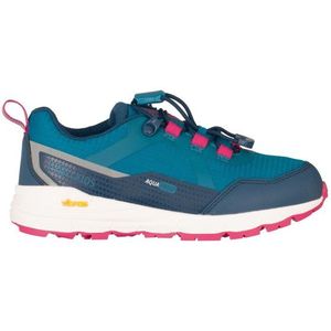 TROLLKIDS - Skarvan Hiker Low XT - Outdoorschoenen - Harbor blue/madeira blue/bright pink