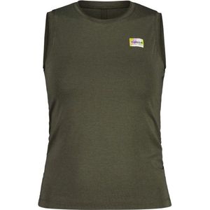 Maloja Womens ShantiM Top (Dames |olijfgroen/bruin)