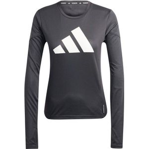 adidas Womens Run It L/S Hardloopshirt (Dames |grijs)