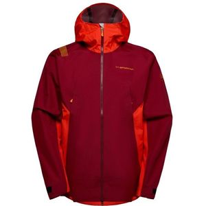 La Sportiva Discover Shell Jacket Regenjas (Heren |rood |waterdicht)