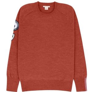 Amundsen Sports Womens Amundsen Peak Crew Neck Merinotrui (Dames |rood)