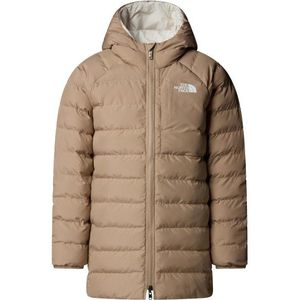 The North Face - Omkeerbare Perrito-parka - Mushroom Grey - Voor Meisjes