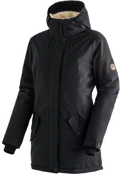 Maier Sports - Katrine - Parka - Zwart - 100% Polyester - Winddicht, Waterdicht