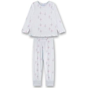 Sanetta Kids Pyjama Long AOP 233602 Pyjama (Kinderen |wit)