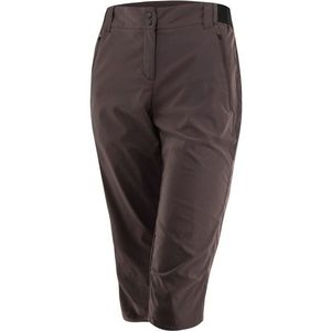 Löffler Womens 3/4 Trekking Pants CSL Short (Dames |grijs)