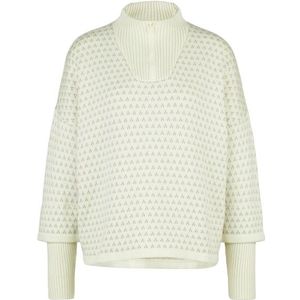 Stoic Womens Heavy MerinoKnit MMXXNorbotten Half Zip Merinotrui (Dames |beige)