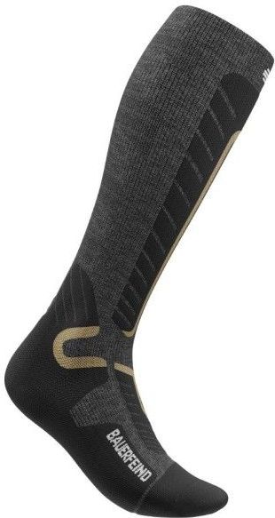 Bauerfeind - Sports Ski Alpine - Compressiekousen - Zwart/Grijs
