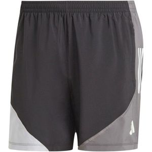 adidas Own The Run Bold Colorblock Short Hardloopshort (Heren |grijs)