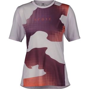 Scott Womens Trail Vertic S/S Fietsshirt (Dames |purper)