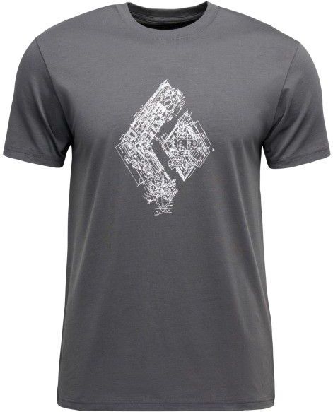 Black Diamond - Engineered Diamond T-shirt - Korte Mouwen