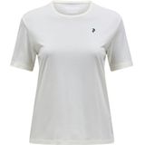 Peak Performance - Delta SS Tee - T-Shirt - Vintage White - Gerecycled Polyester en Lyocell