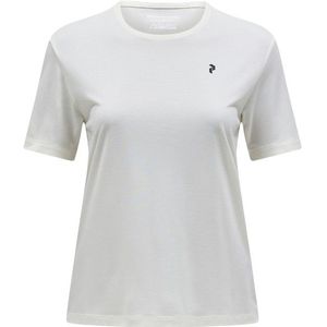 Peak Performance - Delta SS Tee - T-Shirt - Vintage White - Gerecycled Polyester en Lyocell