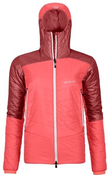 Ortovox - Womens Westalpen Swisswool Jacket - Wollen Vest - Rood