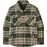 Patagonia - Lightweight Insulated Fjord Flannel Shirt - Vrijetijdsjack - Olijfgroen