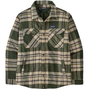 Patagonia - Lightweight Insulated Fjord Flannel Shirt - Vrijetijdsjack - Olijfgroen