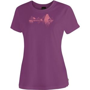 Maier Sports Womens Tilia Pique Sportshirt (Dames |purper)