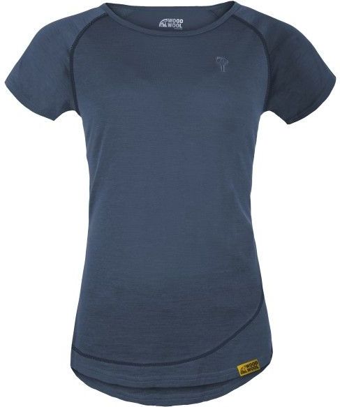 Grüezi Bag - Woodwool T-Shirt Lady Burnham - Merinoshirt - Blauw