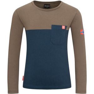 Trollkids Kids Bergen Longsleeve Longsleeve (Kinderen |bruin/blauw)