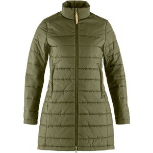 Fjällräven Womens Kiruna Liner Parka Lange jas (Dames |olijfgroen)