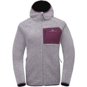 2117 of Sweden Womens Skord Pile Hoodie Wollen vest (Dames |grijs)