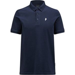 Peak Performance Classic Cotton Polo Poloshirt (Heren |blauw)