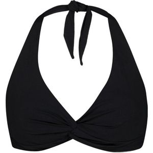 Barts Womens Solid Cross Halter Bikinitop (Dames |zwart)