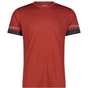 CMP Shortsleeve Light Polyester T-Shirt Sportshirt (Heren |rood)